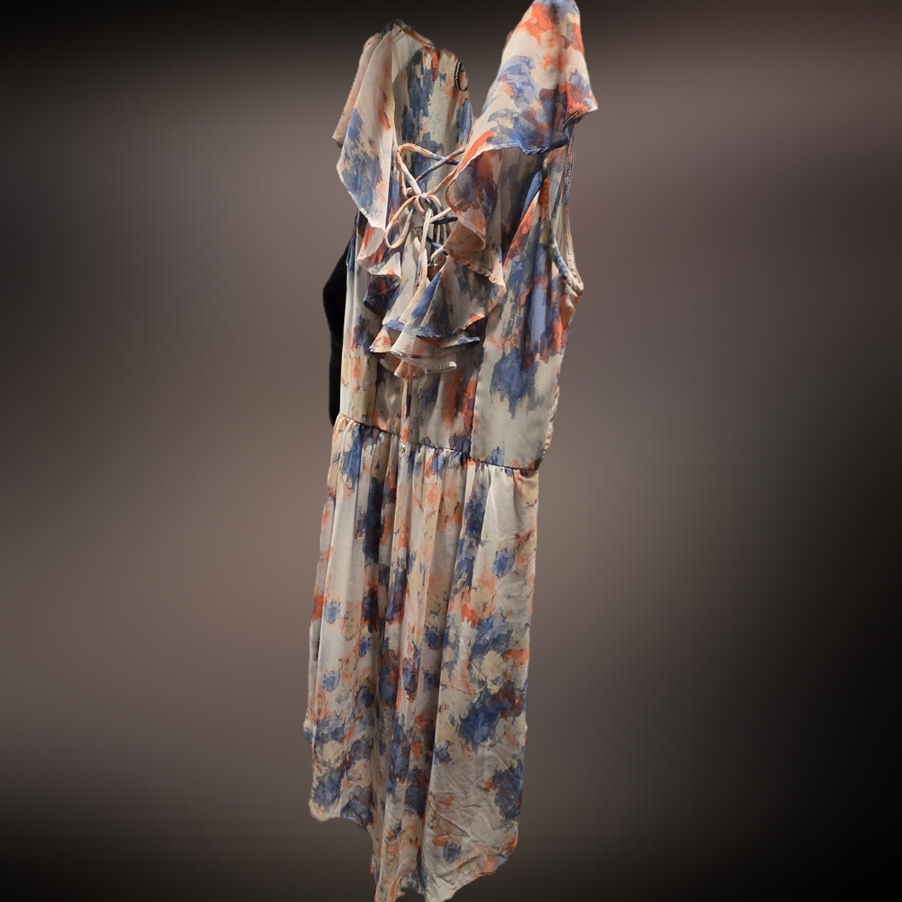 Floral Ruffle Dress